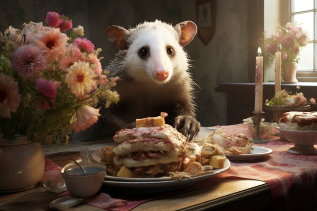 Fantasy style possum