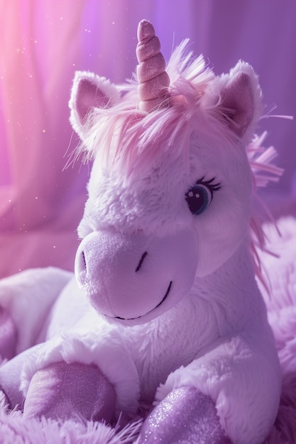 Free Photo fantasy unicorn head