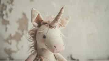 Free photo fantasy unicorn head