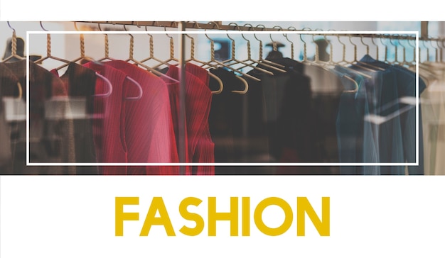 Free photo fashion collection design shopping graphic words