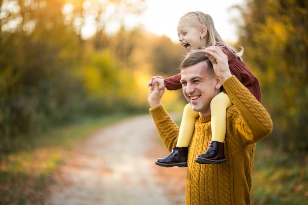 Father and daughter