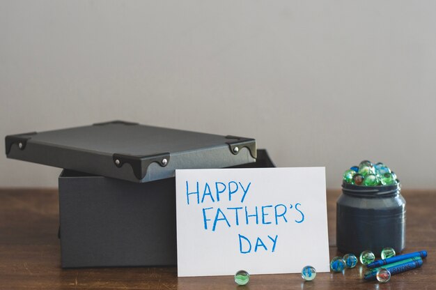 Free photo father's day composition