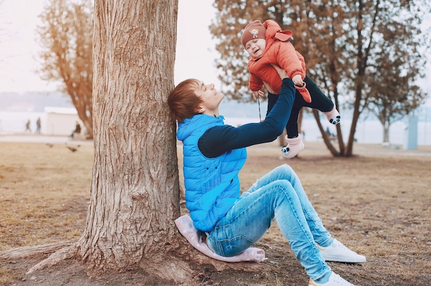 father with daughter