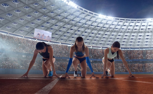 Free Photo female athlete