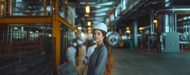 Free photo female engineers  working