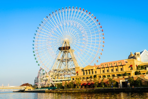 Ferris wheel in the park