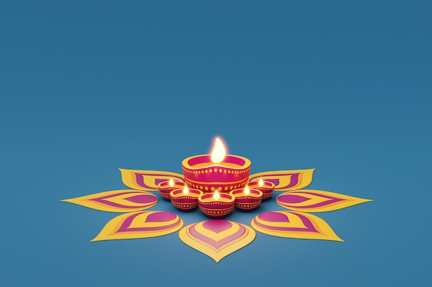 Free Photo festival of lights symbol with candle