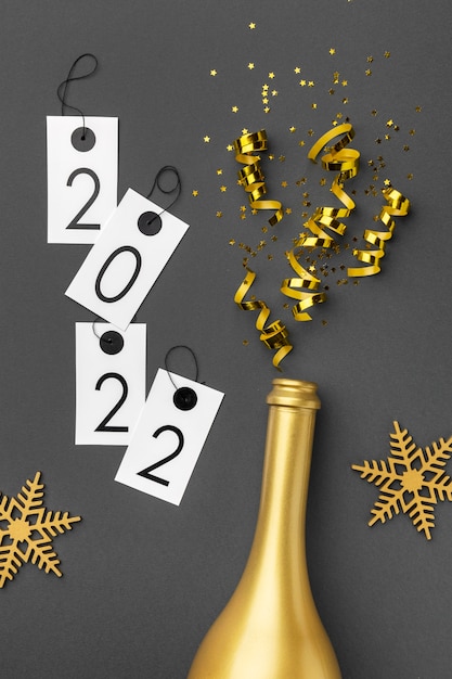 Free Photo festive new year 2022 assortment