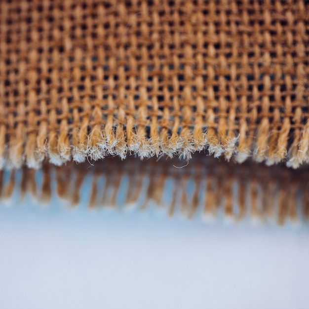 Free Photo fibers of burlap material