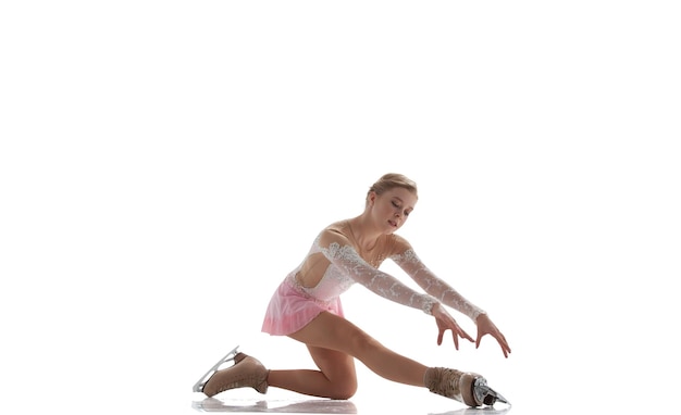 Free Photo figure skating girl