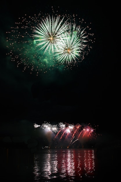 Fireworks gracing the sky