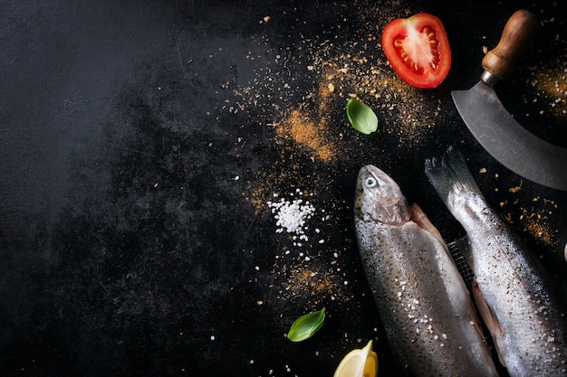 Fish with tomatoes and spices