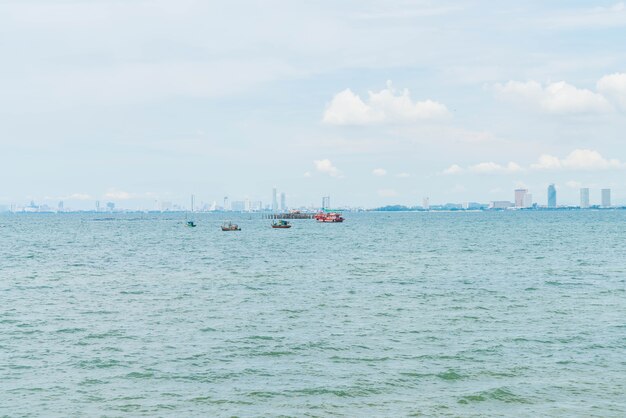 fishing boat in ocean