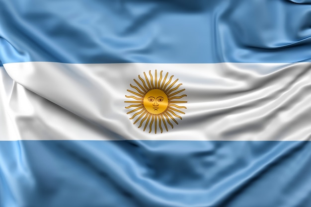 Free Photo flag of argentina