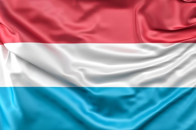 Free photo flag of luxembourg