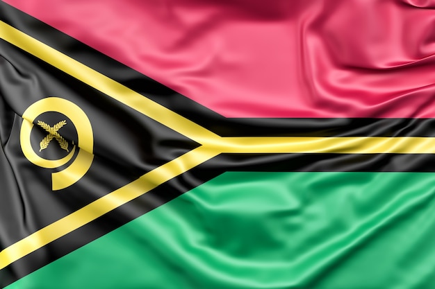 Free photo flag of vanuatu