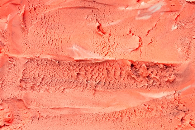 Free photo flat lay colorful ice cream close-up