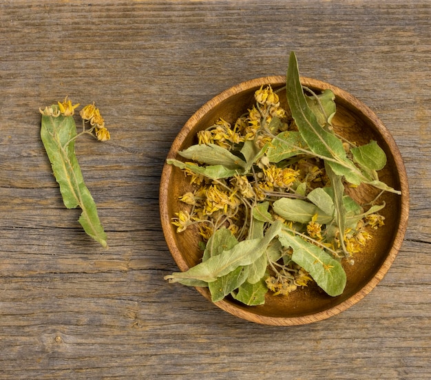 Free photo flat lay of natural medicinal spices and herbs