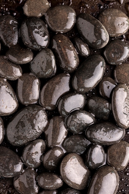 Flat lay natural rock texture