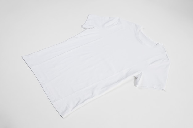 Free photo flat white t shirt