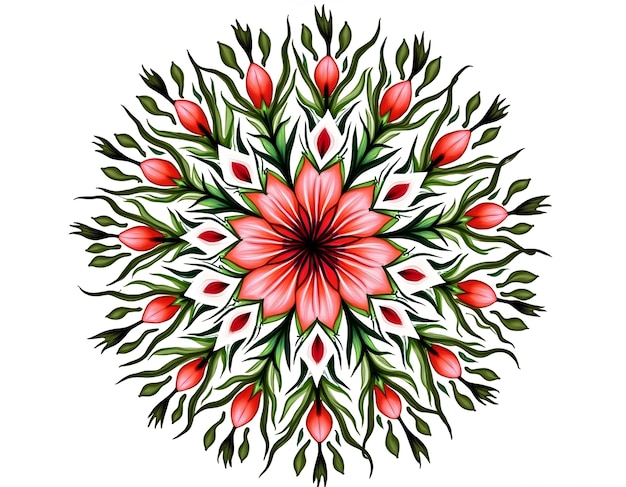 Free Photo floral mandala