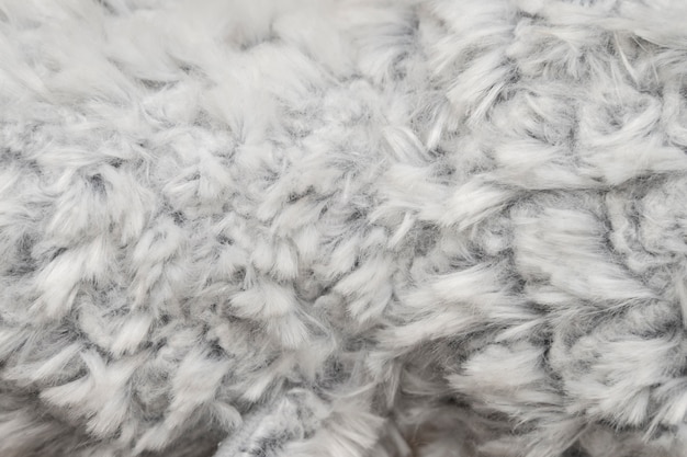 Free photo fluffy toy texture close up