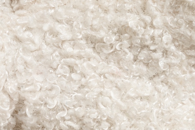 Free Photo fluffy toy texture close up