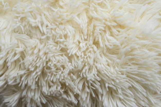 Free photo fluffy toy texture close up