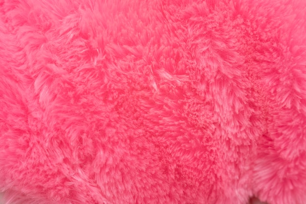 Free photo fluffy toy texture close up