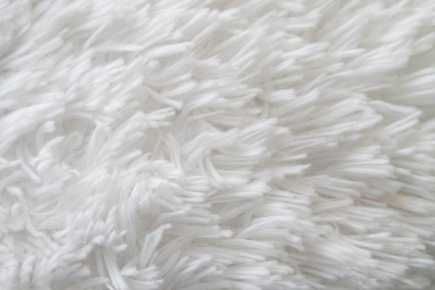 Fluffy toy texture close up