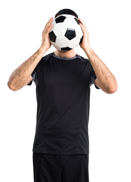 Free photo football player