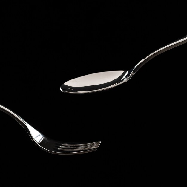 Fork and spoon 