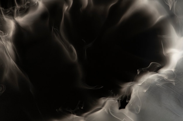 Free photo frame abstract smoke background, black texture design