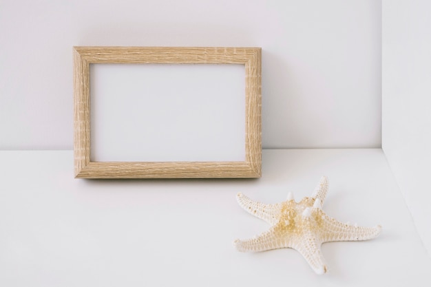 Frame and starfish