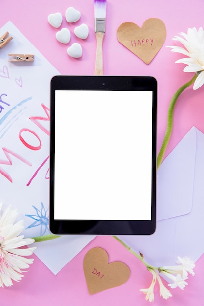 Free photo frame tablet for mother`s day celebration