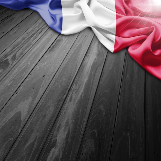 France flag background