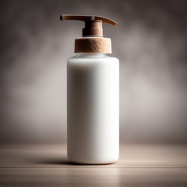 Free photo beauty product bottle mockup image with background