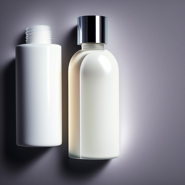 Free Photo free photo beauty product bottle mockup image with background