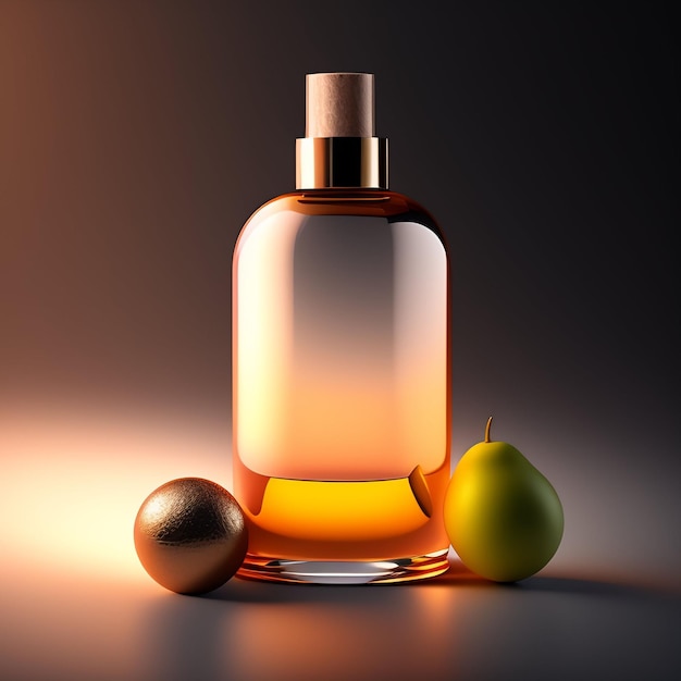 Free photo free photo beauty product bottle mockup image with background