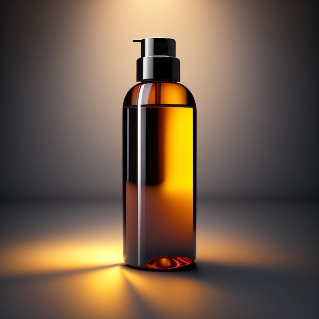 Free Photo free photo beauty product bottle mockup image with background