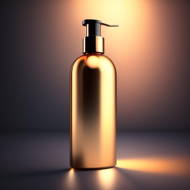 Free Photo free photo beauty product bottle mockup image with background