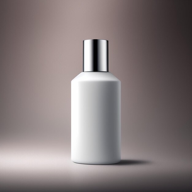 Free photo beauty product bottle mockup image with background