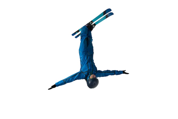 Free Photo freestyle aerials skiing