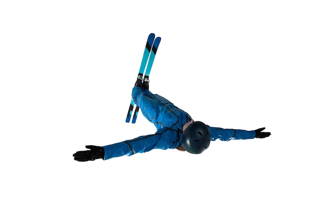 Free Photo freestyle aerials skiing