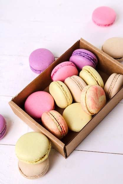 Free photo french macaron