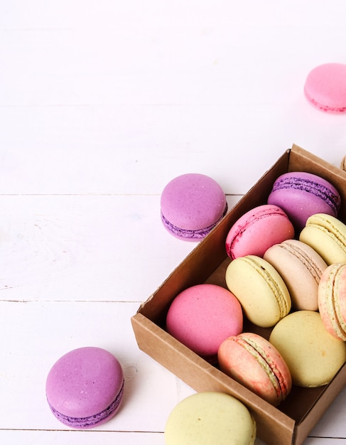 Free photo french macaron