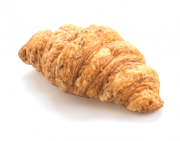 Free photo fresh butter whole wheat croissant