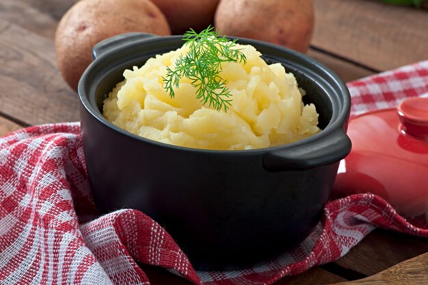 Fresh and flavorful mashed potatoes