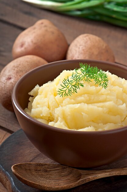 Fresh and flavorful mashed potatoes