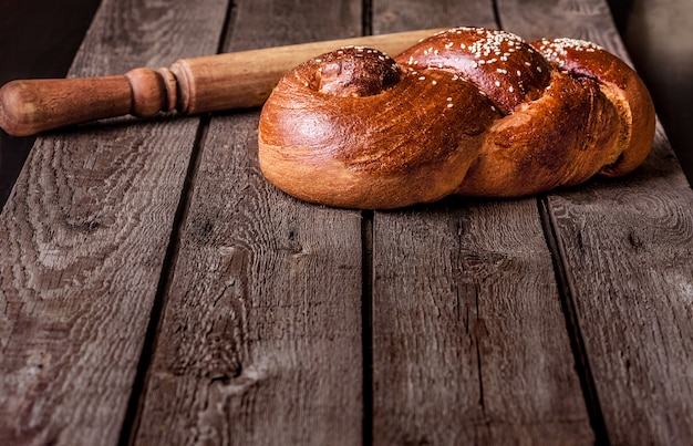 Fresh home-made bread